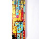 Shape Maple Blinca - 8.00 - Vermelho, Azul, Preto e Amarelo